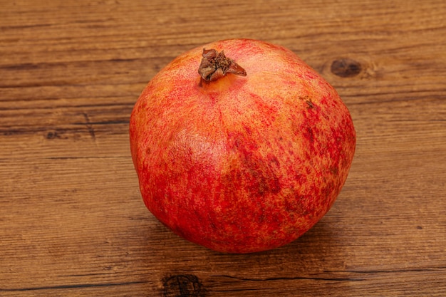 Ripe sweet juicy garnet fruit