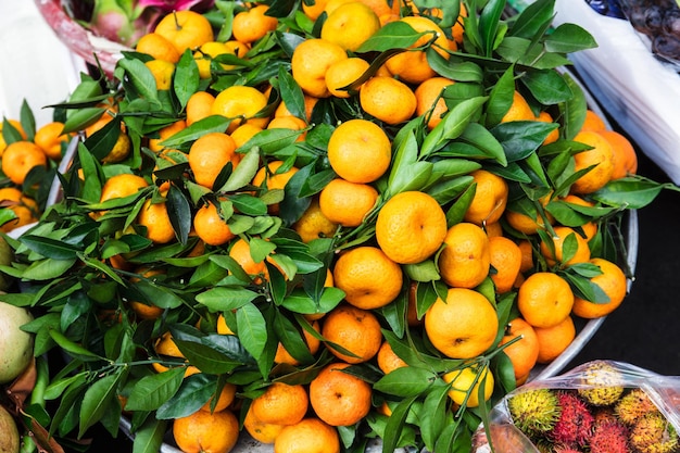 Ripe tangerines