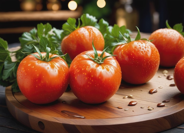 A ripe tomato a key ingredient for a healthy