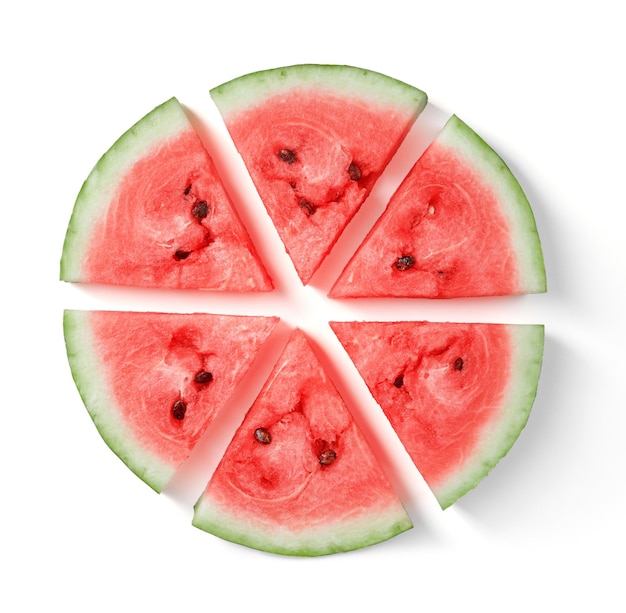 Ripe watermelon fruit