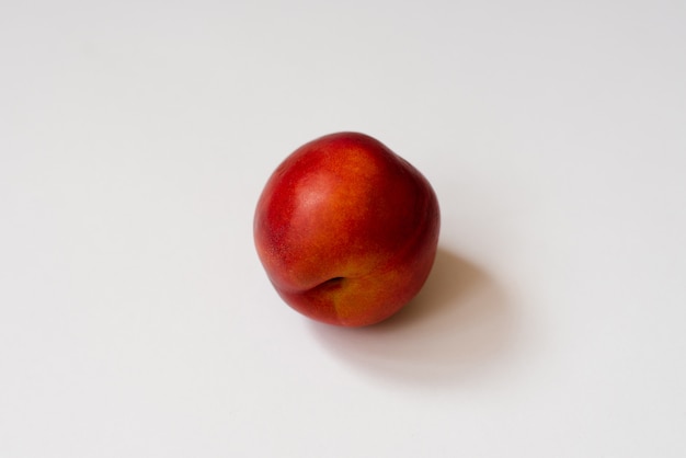 Ripe whole peach fruit