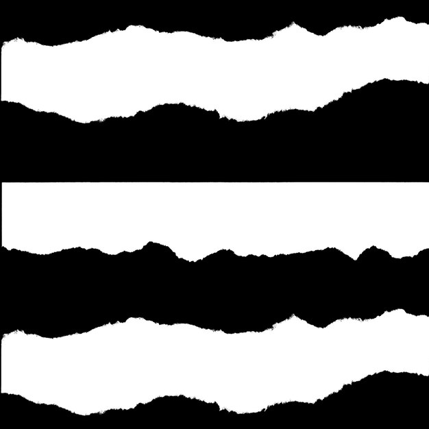 ripped paper tone collection black background