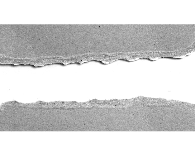 разорванная бумага на белом фоне для вашего сообщения