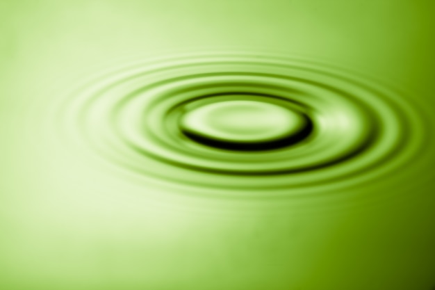 Ripple effect in water