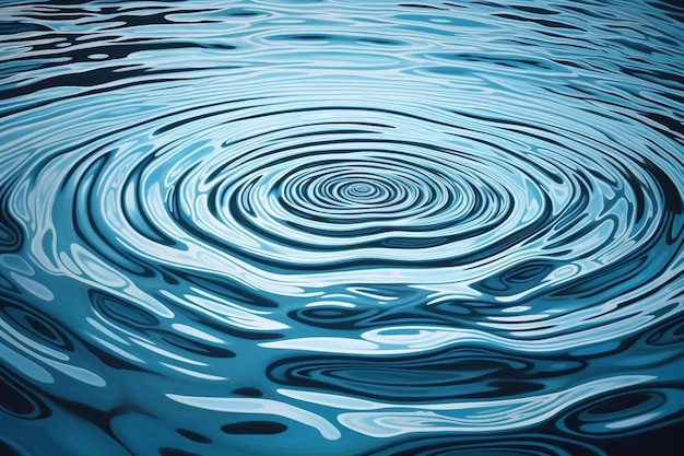 Photo ripples in the water of lake michigan