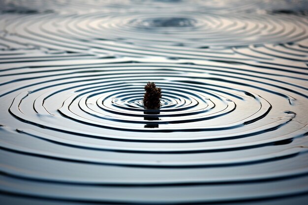 Photo ripples in water