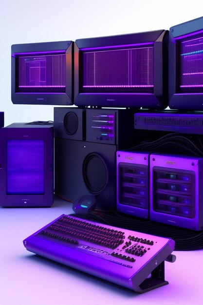 Premium AI Image  The Rise of the Digital Age Exploring Technological 