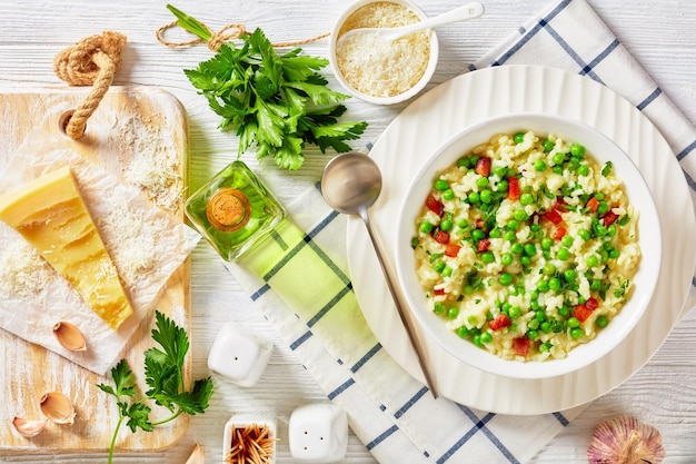 Risi e Bisi Venetian Risotto with Spring Peas