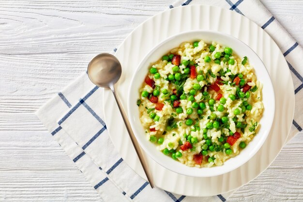 Risi e Bisi Venetian Risotto with Spring Peas