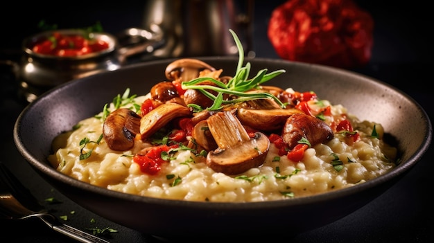 Risotto met paddestoelen