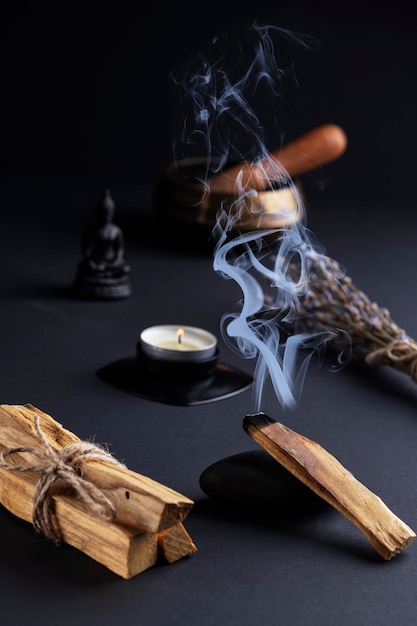 ritual items for meditation and relaxation