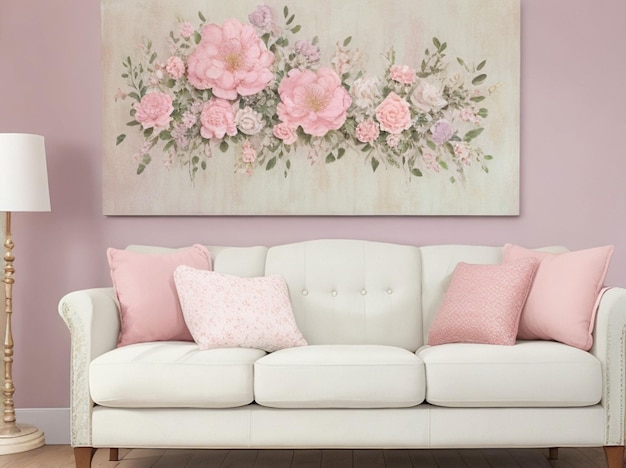 RITUALISTIC Pastel Blooms Iron Wall Art