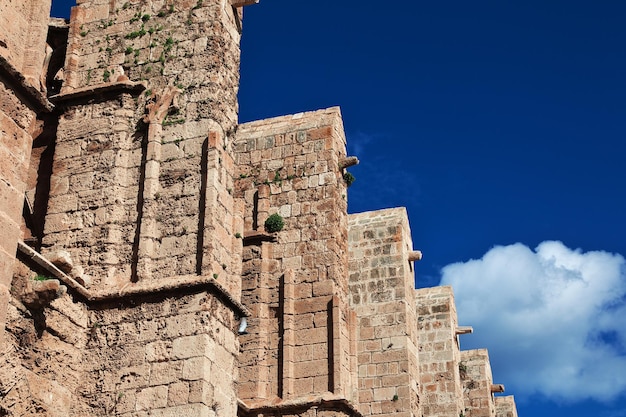 Riuns van de kerk in Famagusta, Noord-Cyprus