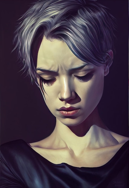 Riven Depression Artwork by Anthony Lister