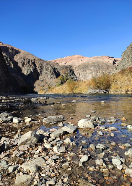 Charyn 국립 공원 카자흐스탄의 Charyn 강