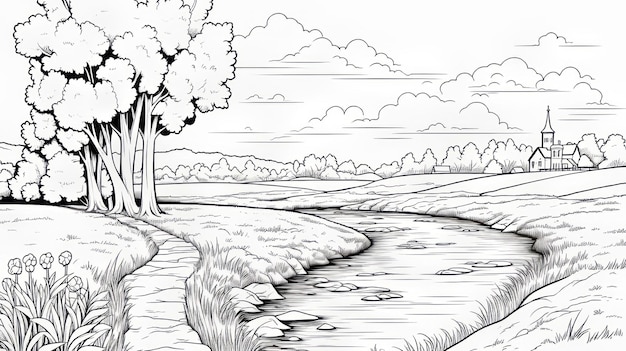 Раскраска реки для детей распечатать Iguazu Falls Argentina / Brazil coloring page Coloring pages, Online coloring