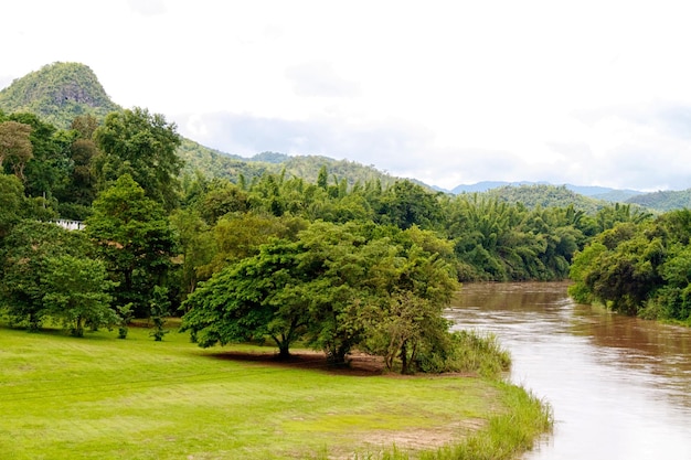 River in jungle Thailand