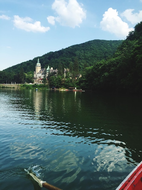 River and mountains