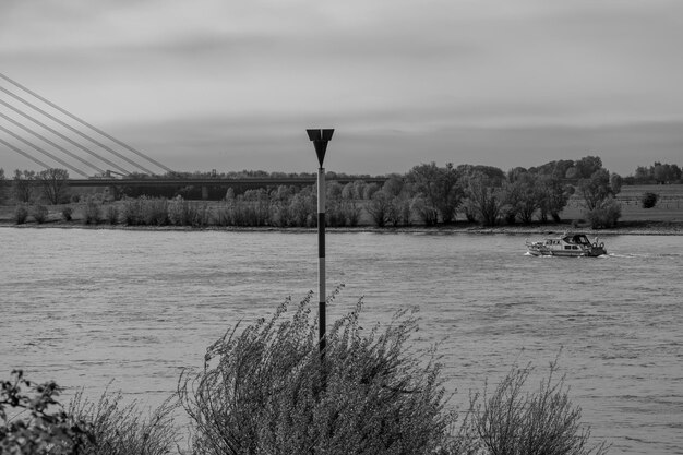 river rhine near wesel