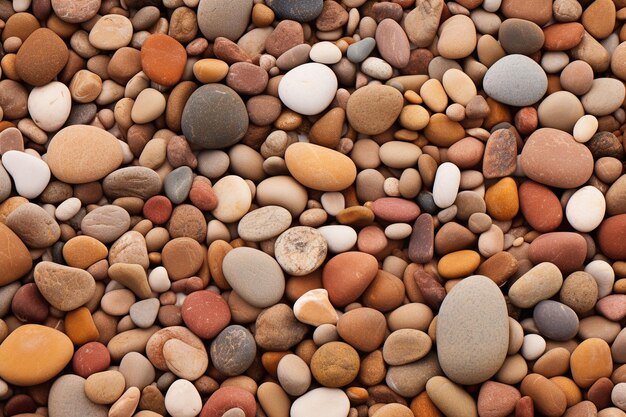 Photo river rock texture background