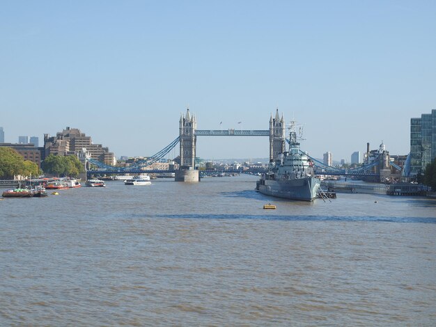 사진 런던의 템스 강