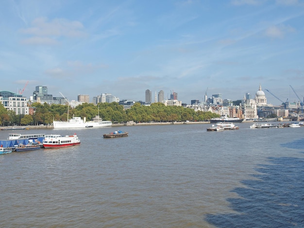 River Thames in London