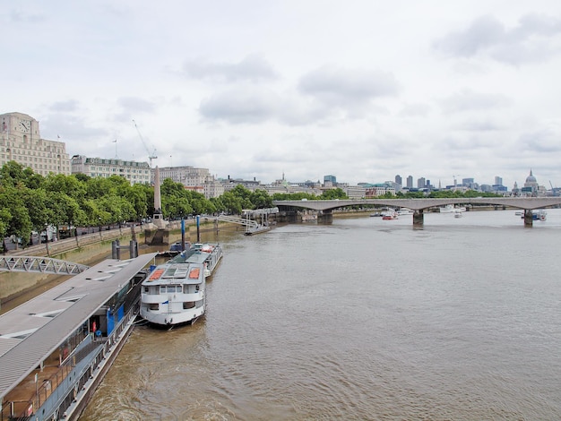 River Thames in London