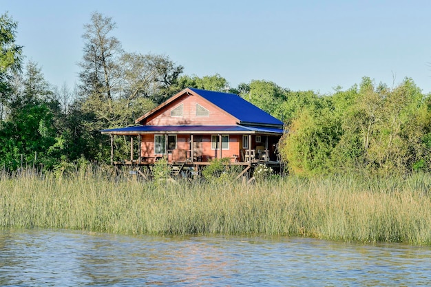 Fiume tigre vicino alla città di buenos aires in argentina