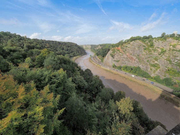 Rivier de Avon Gorge in Bristol