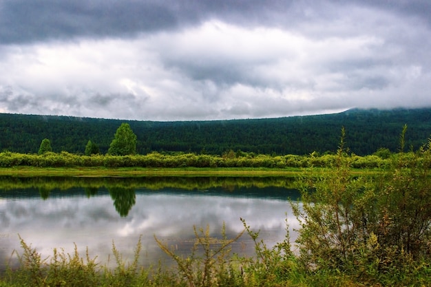 Rivier de Lena in Siberië.