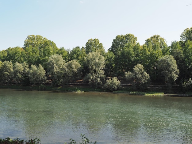 Rivier de Po in Turijn