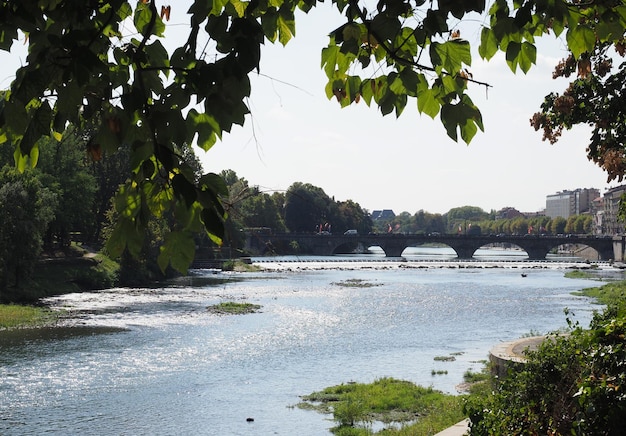 Rivier de Po in Turijn