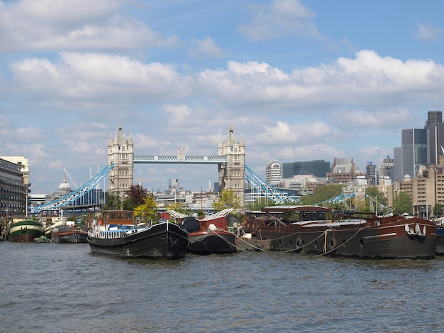 Rivier de Theems en Tower Bridge, Londen