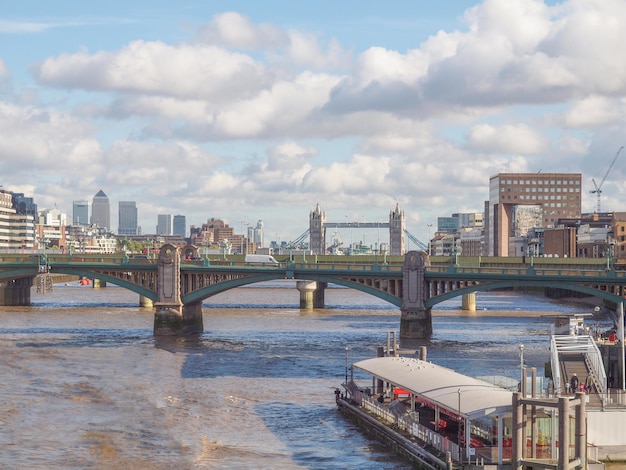 Rivier de theems in londen