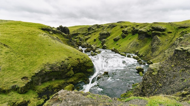 Rivier in IJsland Europa