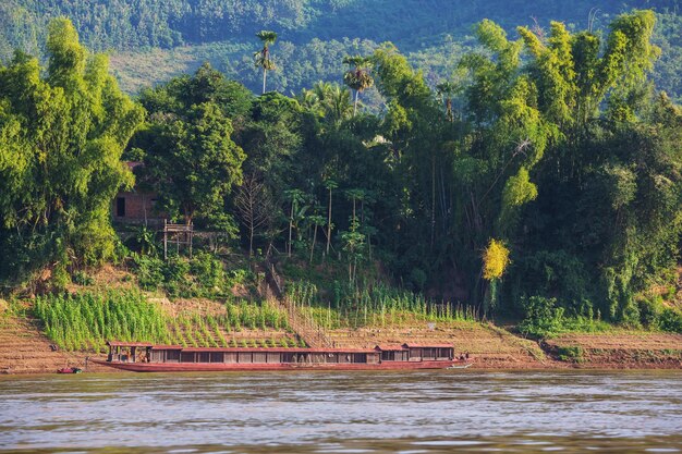 Rivier in Laos