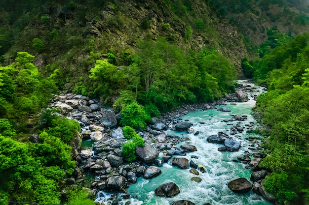 Rivier van everest trek