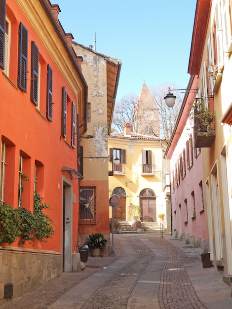 Rivoli oude stad, Italië