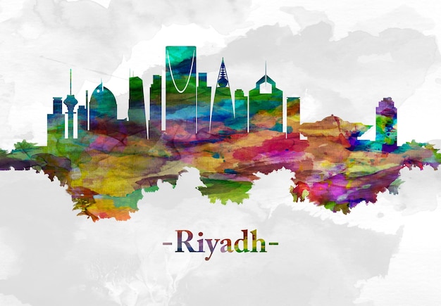 Riyadh Saoedi-Arabië skyline