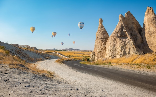 Strada in cappadocia