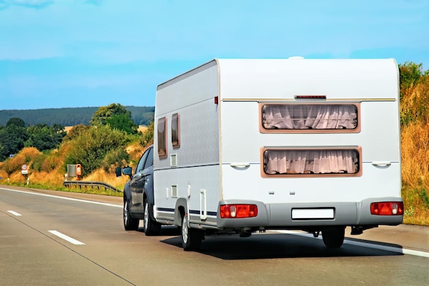 Road and Caravan, Switzerland