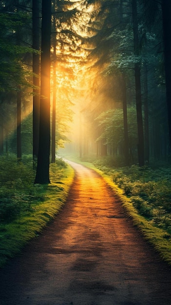 Дорога в лес