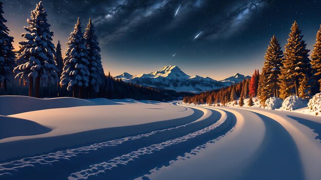 The Road Forward in the Snow