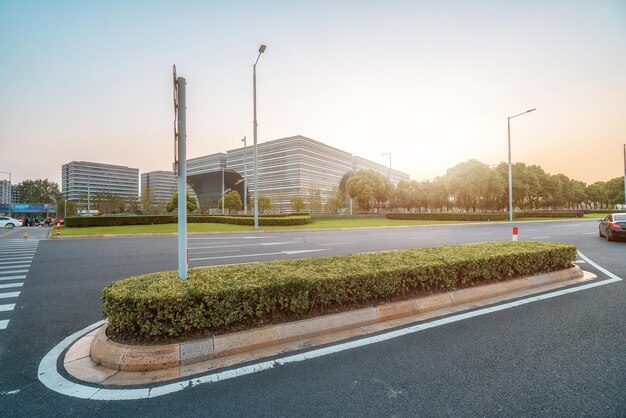 道路地盤と都市景観