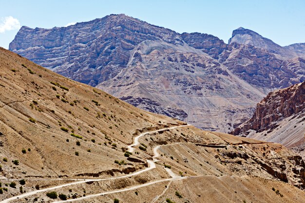 Road in Himalayas