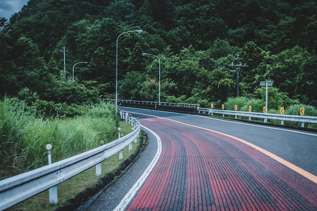 Photo road in japan