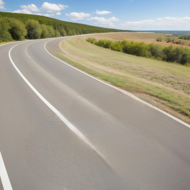 a road landscape