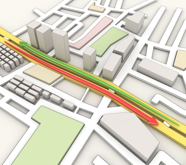 Photo road map