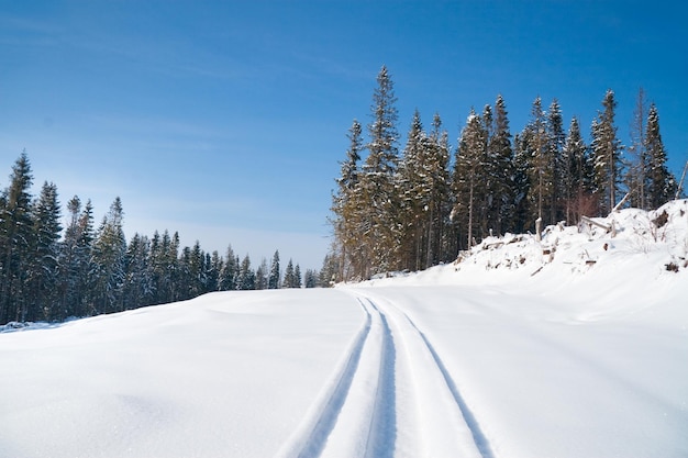 Road in mountain