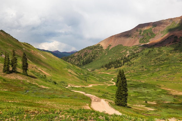 Road in mountains